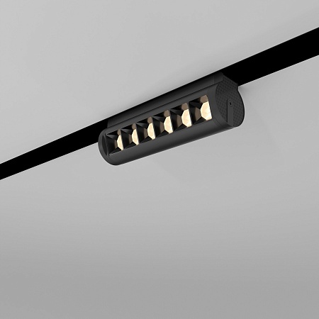 Трековый светильник 6W 4200K Alter чёрный Slim Magnetic 85048/01 Elektrostandard - фото