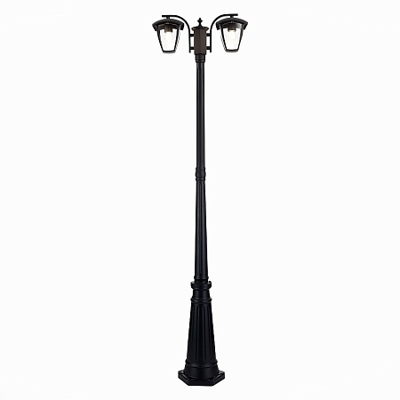 Светильник уличный наземный ST-Luce Черный/Черный, Прозрачный E27 2*40W SL081.405.02 - фото