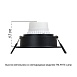 Точечный встраиваемый светильник ARTE LAMP A2464PL-1BK - фото