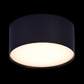 Светильник потолочный Черный LED 1*12W 3000K 1 080Lm Ra&gt;85 120° IP20 D120xH55 185-265V ST606.432.12