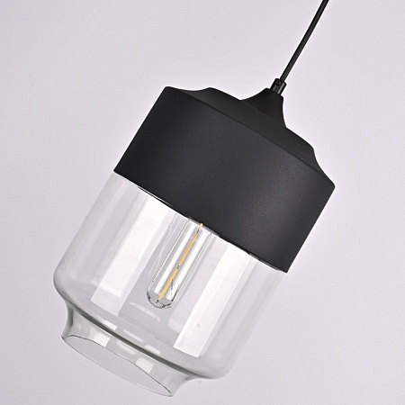 Подвесной Светильник Nord A D18 Black/Transparent Imperiumloft 190489-26 - фото