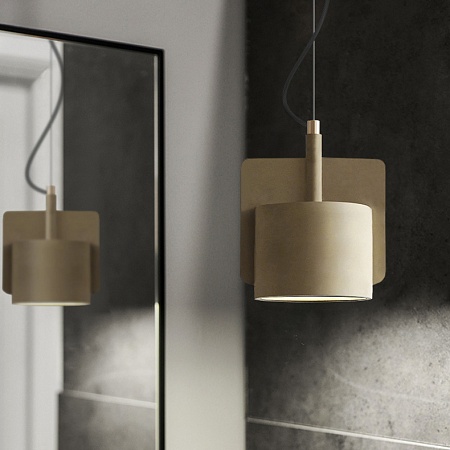 Подвесной Бетонный Светильник Skovl A Песочный Imperiumloft 186773-26 - фото