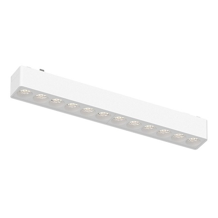 Магнитный трековый светильник Белый LED 1*12W 4000K 710Lm Ra>90 36° IP20 L230xW26xH24 4 ST673.546.12 - фото