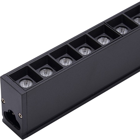 Светильник светодиодный линейный Feron AL4028 IP20 30W 4000K 1197*23*42мм в алюминиевом корпусе, с рефлекторами - фото