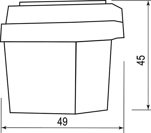 Датчик освещенности-фотоэлемент 10 А белый, SEN26/LXР02 - фото