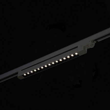 Св-к трек. Черный LED 1*15W 3000K 1 200Lm Ra>90 48° IP20 L535xW33xH73 165-265V ST662.436.15 - фото