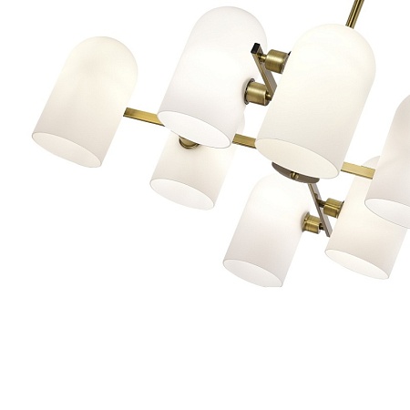 Светильник потолочный Бронза/Молочно-белый E14 8*40W SLE1047-302-08 - фото