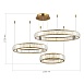Люстра подвесная ST-Luce Латунь/Прозрачный LED 1*122W 4000K SL1622.313.03 - фото