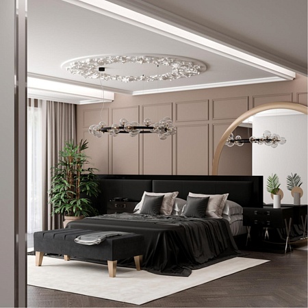 Подвесная люстра Arte Lamp VINCENT A7790SP-24BK - фото