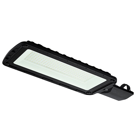 Светодиодный уличный консольный светильник SAFFIT SSL10-200 200W 5000K 230V, черный - фото
