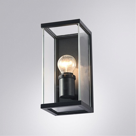 Уличный настенный светильник Arte Lamp POT A1631AL-1BK - фото