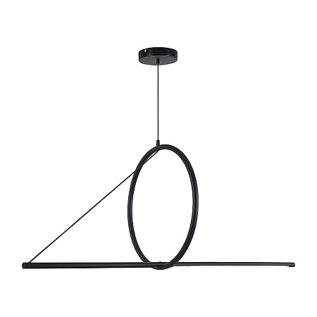 Подвесной Светильник Suspension Cercle Et Trait – Graphite Satine L120 Imperiumloft 144225-22 - фото