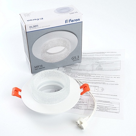 Светильник потолочный встраиваемый FERON DL3011 41414 - фото