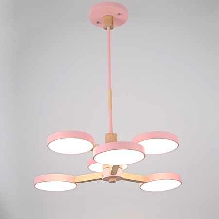 Подвесная Люстра Turna Dbl L6 Pink Imperiumloft 229081-26 - фото