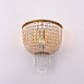 Бра Jacqueline White Sconce Brass Imperiumloft 219343-22 - фото