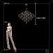 10259/1000 Silver Asfour Подвесной светильник LOFT IT Mira - фото