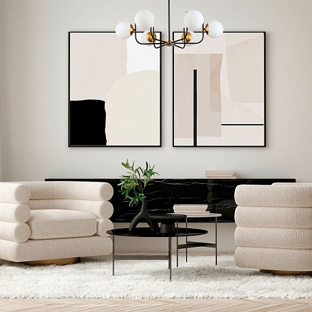 Светильник настенный Черный/Белый E27 1*60W SLE1098-401-01 - фото