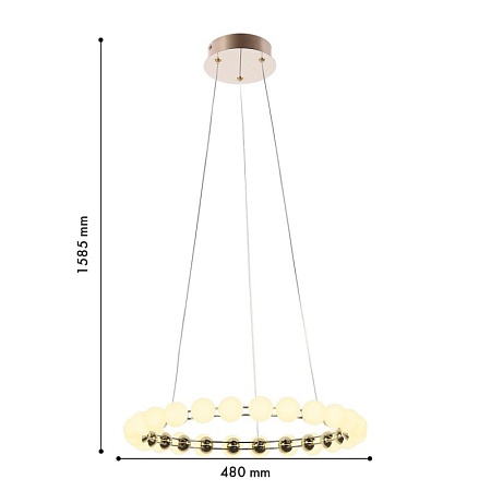 Подвесная люстра Favourite 4590-5P - фото