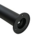 Светильник садово-парковый Feron DH1106, 15W, GU10, 230V, черный (столб) - фото