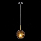 Подвес ST-Luce Латунь/Черный G4 1*5W SL1183.403.01