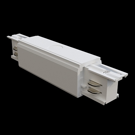 Коннектор прямой Trinity белый - фото