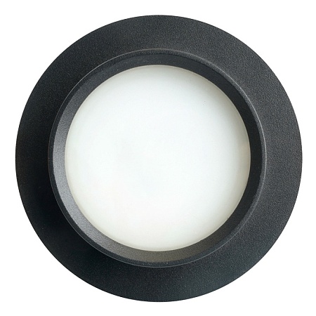 Светильник встраиваемый Feron DL504 потолочный GX53 черный круг IP44 - фото