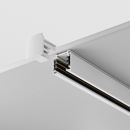 Трековая система Technical накладная трехфазная белая 300x300 TS-S-300-TR029-3-26W3K-M-W