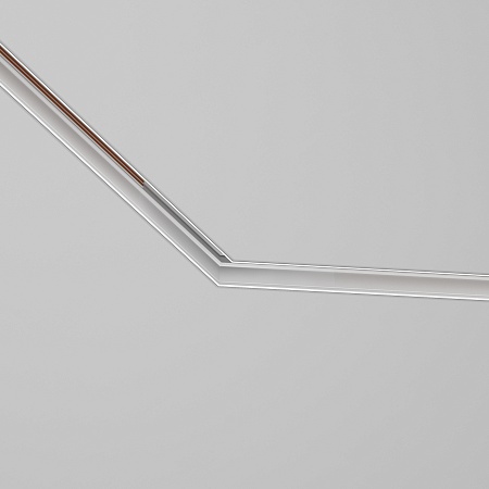 Угол-соединитель 135° Exility встраиваемый  под ГКЛ 12,5мм, белый - фото