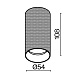 Потолочный светильник Technical C080CL-01-GU10-B - фото