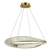 Светильник подвесной ST-Luce Латунь/Прозрачный LED 1*32W 4000K SL6204.301.01