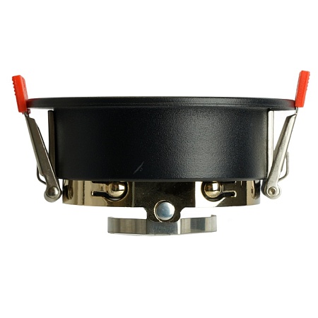 Светильник встраиваемый Feron DL3102 потолочный MR16 G5.3  черный + золото - фото