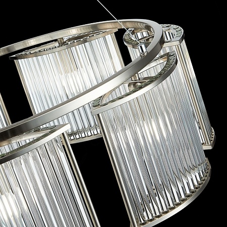 Люстра подвесная ST-Luce Хром/Прозрачный E14 7*40W SL1627.103.07 - фото