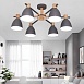 Потолочная Люстра Folke 8 Gray Imperiumloft 178024-26 - фото