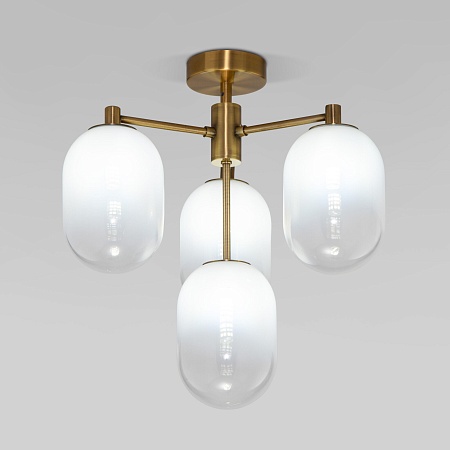 Потолочный светильник Eurosvet 60161/4 латунь - фото