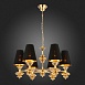 Светильник подвесной Французское золото/Черный E14 6*40W SL1137.203.06 - фото