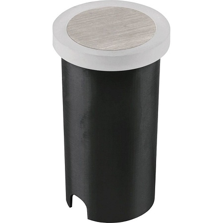 Светодиодный светильник Feron LN010 встраиваемый 1W 3000K, IP67, белый матовый/хром - фото