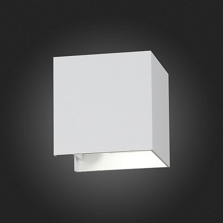 Светильник уличный настенный ST-Luce Белый/Белый LED 2*3W 4000K SL560.501.02 - фото