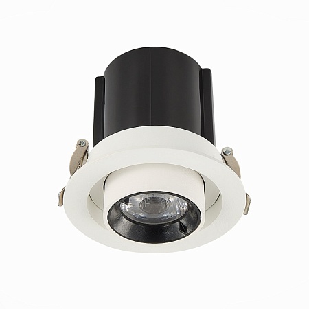 Св-к встр. Белый LED 1*12W 4000K 900Lm Ra80 24° IP20 D90xH92 180-240V ST702.248.12 - фото