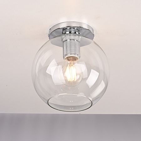 Потолочный Светильник Rh Utilitaire Globe Shade Flushmount Imperiumloft 123674-22 - фото