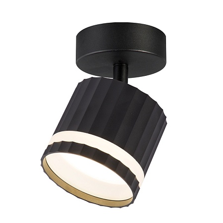 Светильник Feron HL3691 OLYMPUS настенно-потолочный под лампу GX53, чёрный - фото