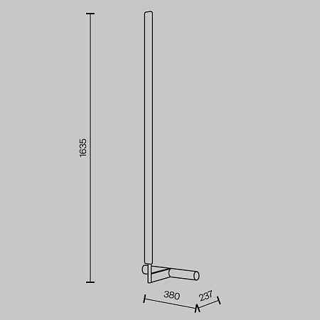 Напольный светильник (торшер) Maytoni MOD214FL-L20W3K1 - фото