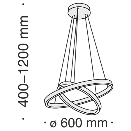 Подвесной светильник Maytoni Rim MOD058PL-L55W4K - фото
