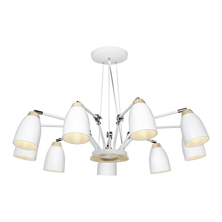 LOFT4402/9WH Подвесная люстра LOFT IT Watchman - фото