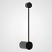 Бра Via Pin Wall L41,5 Black Imperiumloft 193144-26 - фото