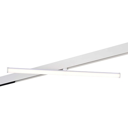 Магнитный трековый светильник Белый LED 1*10W 4000K 1 200Lm Ra>90 120° IP20 L604xW28xH8 ST803.546.10 - фото