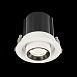 Св-к встр. Белый LED 1*12W 4000K 900Lm Ra80 24° IP20 D90xH92 180-240V ST702.248.12 - фото