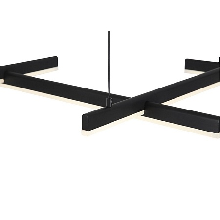 Люстра подвесная ST-Luce Черный/Белый LED 6*14W 4000K SL394.403.06 - фото