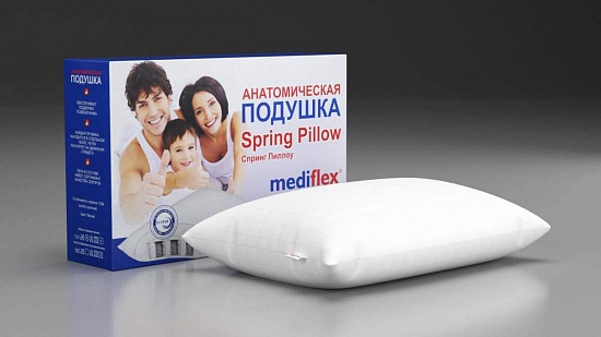 Подушка Mediflex Spring Pillow фото