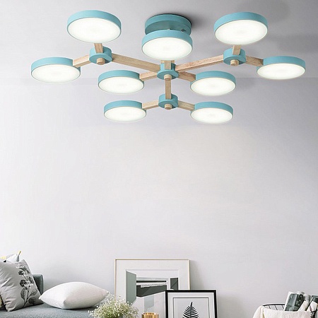 Подвесная Люстра Turna Хаки Imperiumloft 141111-26 - фото