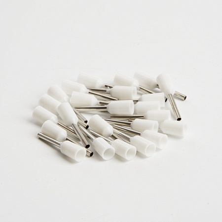 Наконечник штыревой втулочный изолированный НШВИ 0,5-8, LD405-058 (DIY упаковка 25 шт) - фото